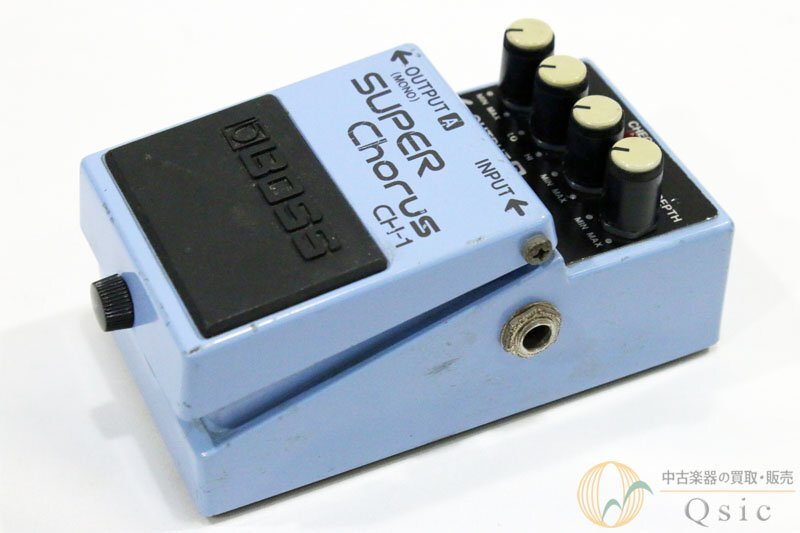 [中古] BOSS CH-1 SUPER Chorus コーラス 音抜け抜群/シャープな効果 1992年制 [VK078]●
