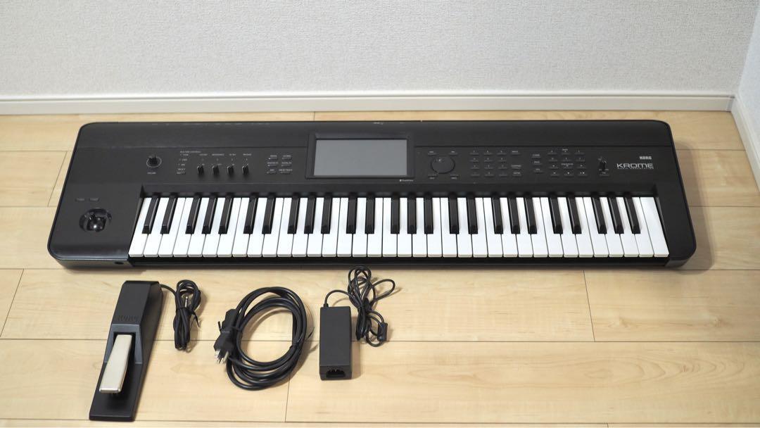 Bibian 比比昂- KORG KROME-61 krome 61 鍵盤シンセサイザー Bibian 比比昂- KORG KROME-61 krome 61 鍵盤シンセサイザー