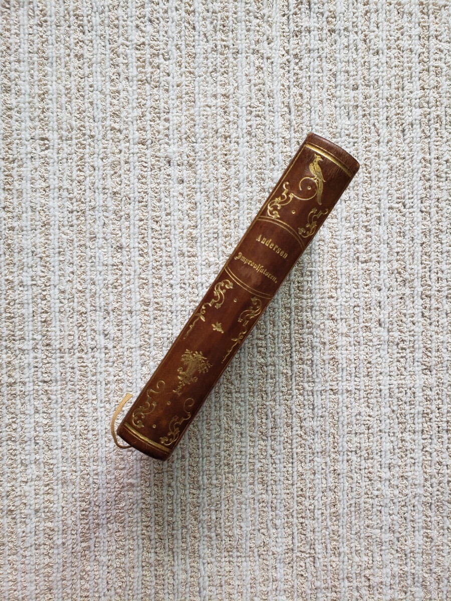1837年 デンマーク語 Improvisatoren, Hans Christian Andersen 1837年 デンマーク語 Improvisatoren, Hans Christian Andersen