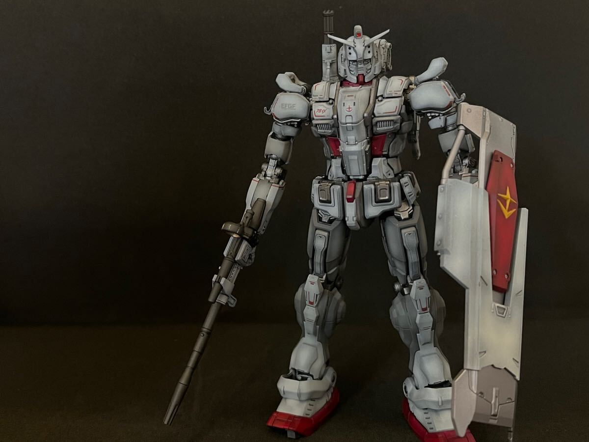 HG 機動戦士ガンダム 復讐のレクイエム ガンダムEX 全塗装済み HG 機動戦士ガンダム 復讐のレクイエム ガンダムEX 全塗装済み
