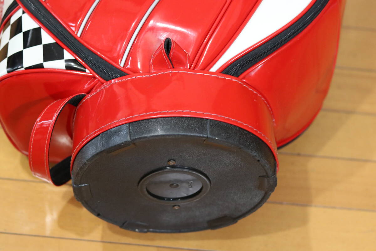 TOYOTA トヨタ TEAM TOM'S チーム トムズ エナメル キャディ TOYOTA トヨタ TEAM TOM'S チーム トムズ エナメル キャディ