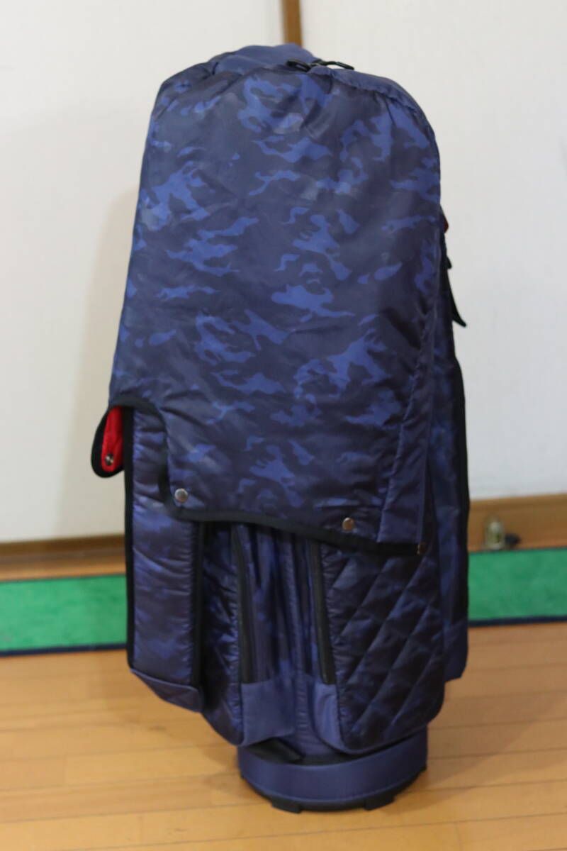 アディダス キャディバッグ おまけ付き 9インチ 5分割 迷彩柄 アディダス キャディバッグ おまけ付き 9インチ 5分割 迷彩柄