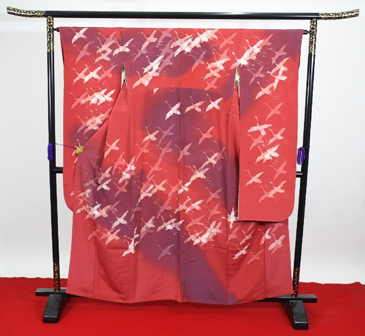 振袖 成人式 結婚式 舞鶴 身丈155cm 裄丈65cm ★着物 f-970 桜庭呉服店