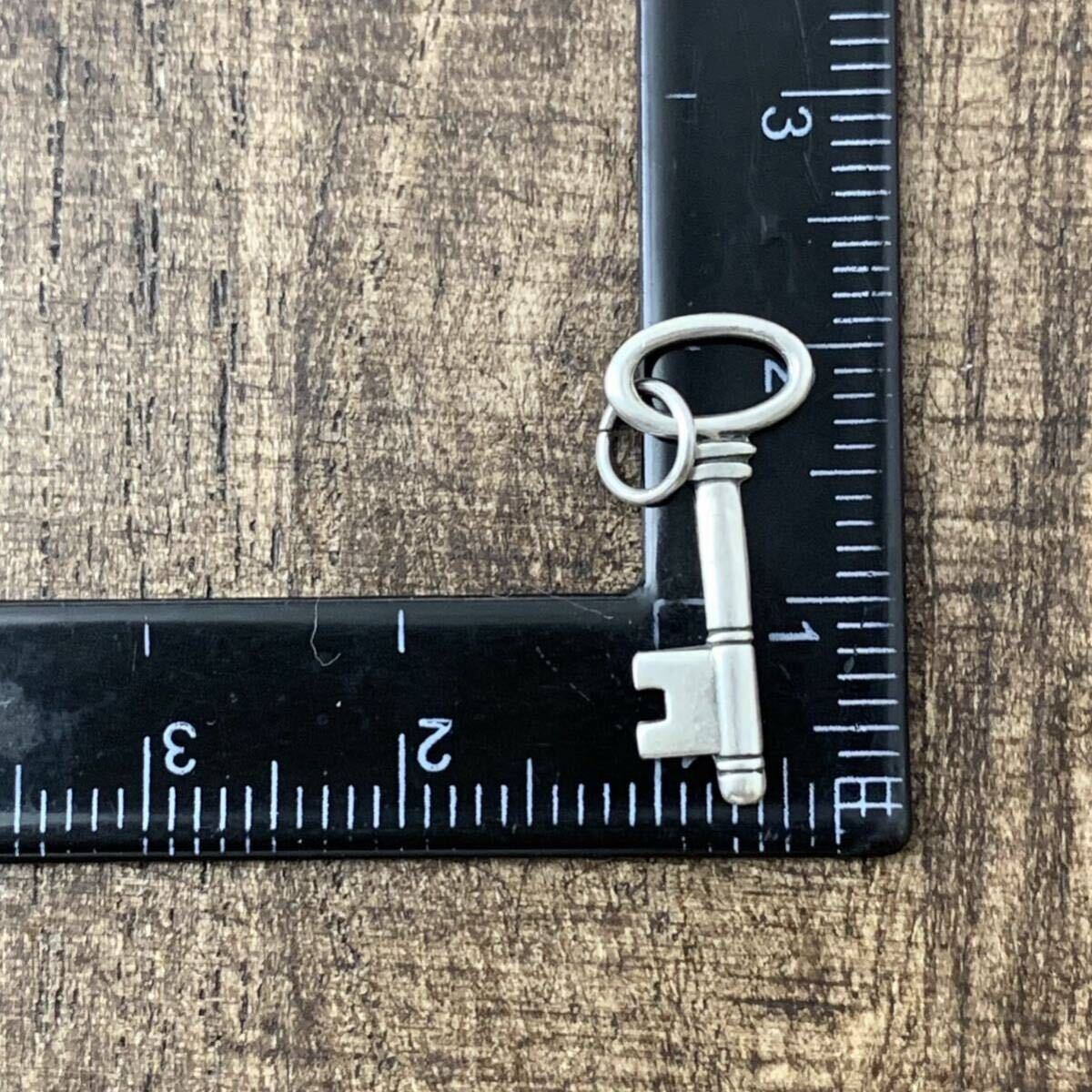 40s スウィートハートジュエリー KEY 鍵チャーム付 シルバー 40s スウィートハートジュエリー KEY 鍵チャーム付 シルバー