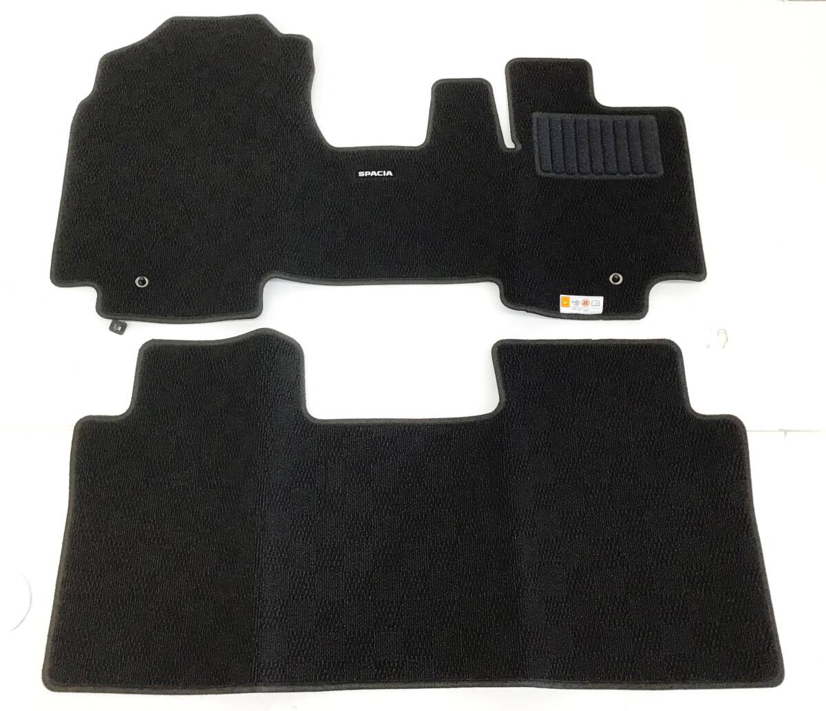 未使用 スズキ スペーシア 純正 フロアマット ジュータン MK94S MK54S 黒/ブラック 自動車 カー 用品 アクセサリー 内装 Spacia SUZUKI