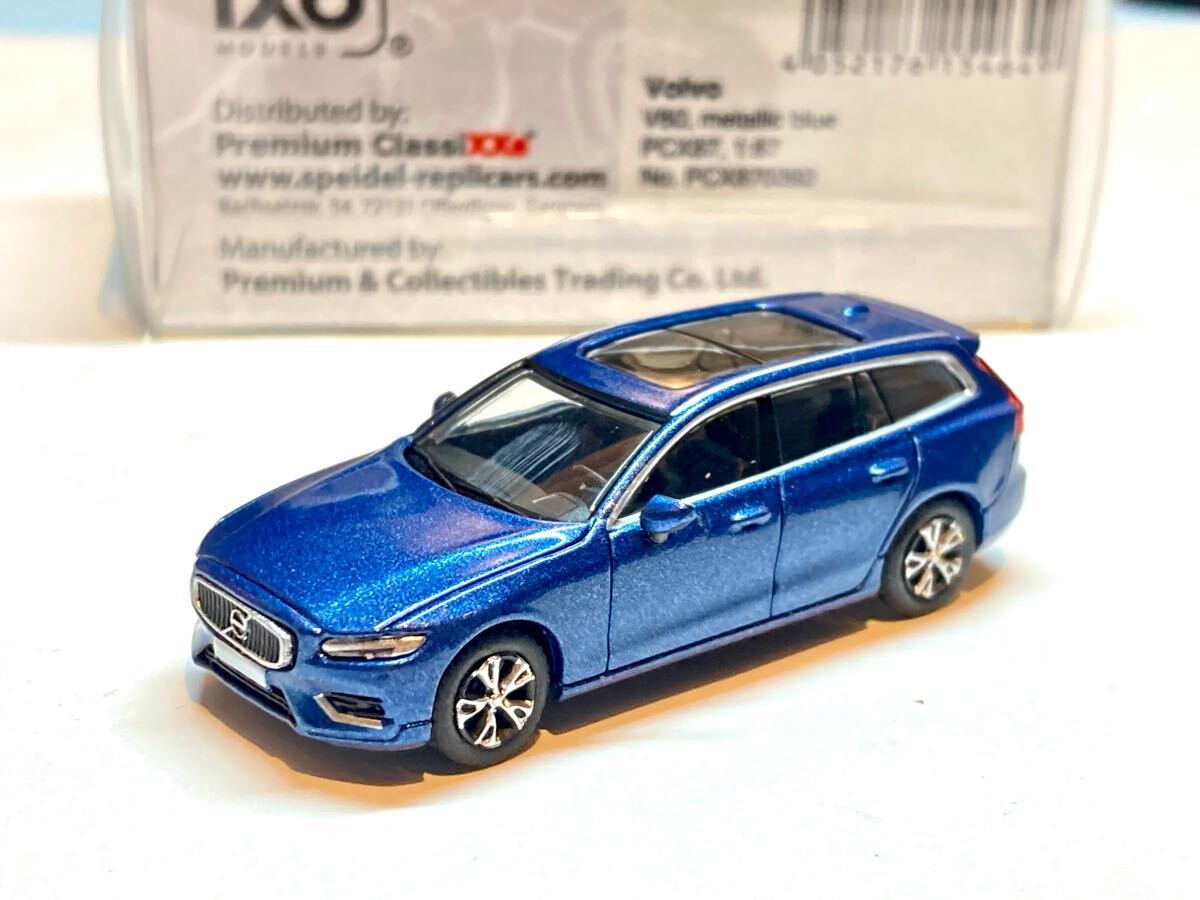 PCX87 1/87 Volvo V60 ボルボ ワゴン ブルーメタリック 