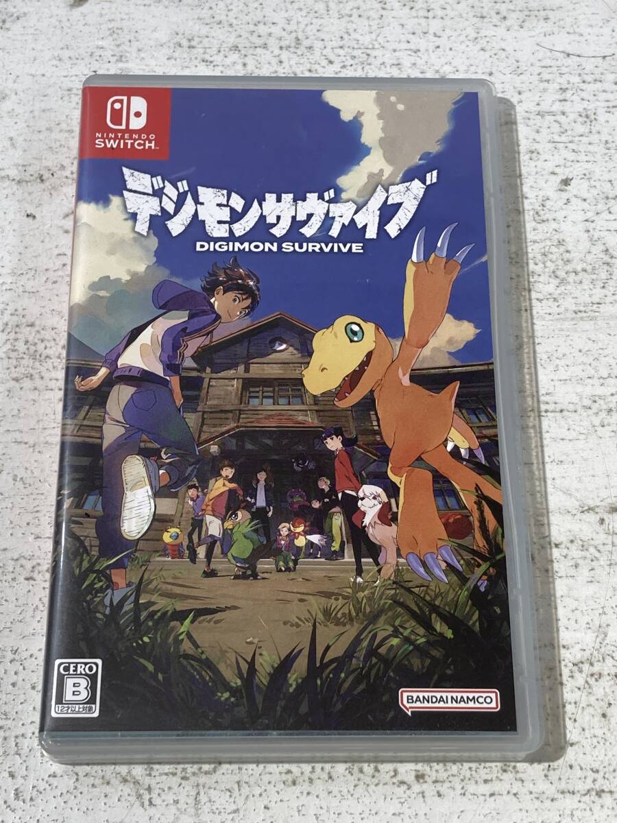 【美品/ゆうパケット2㎝】デジモンサヴァイブ 任天堂 switch ソフト