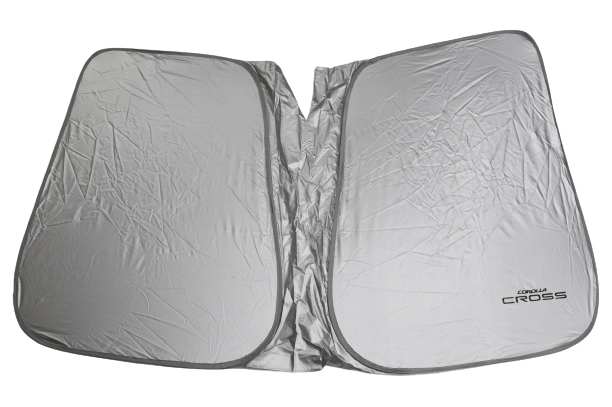 トヨタ純正 COROLLA CROSSロゴ フロント サンシェード 日よけ フロント