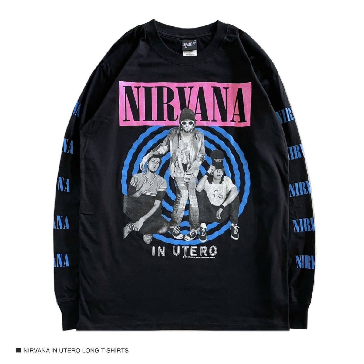 新品 L NIRVANA カートコバーン ニルヴァーナ 長袖 Tシャツ Yahoo!オークション - NIRVANA ニルヴァーナ Lサイズ 長袖