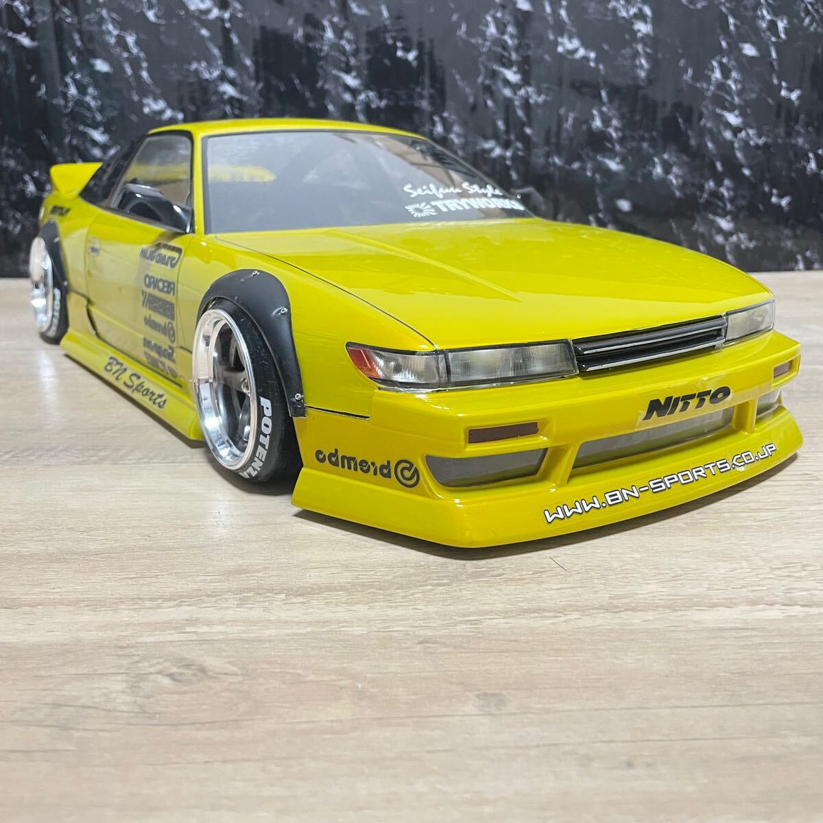 abcホビー ロケバニ シルエイティ ラジコンボディ ドリフト1/10 abcホビー ロケバニ シルエイティ ラジコンボディ ドリフト1/10