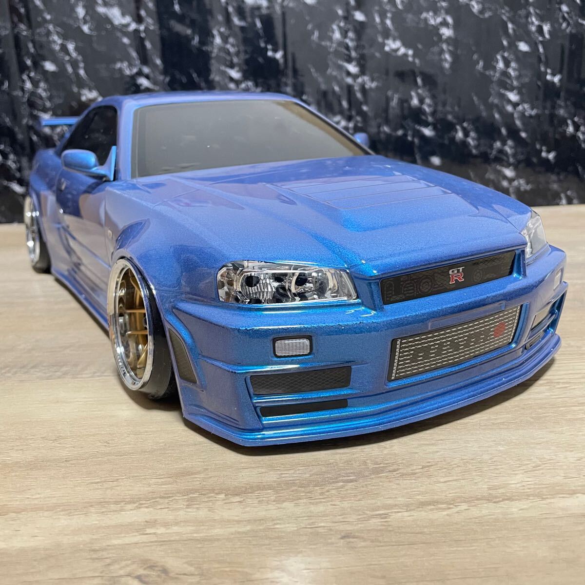 タミヤ 日産 スカイラインgt-r r34 1/10 ラジコンボディ yd-2 タミヤ 日産 スカイラインgt-r r34 1/10 ラジコンボディ yd-2