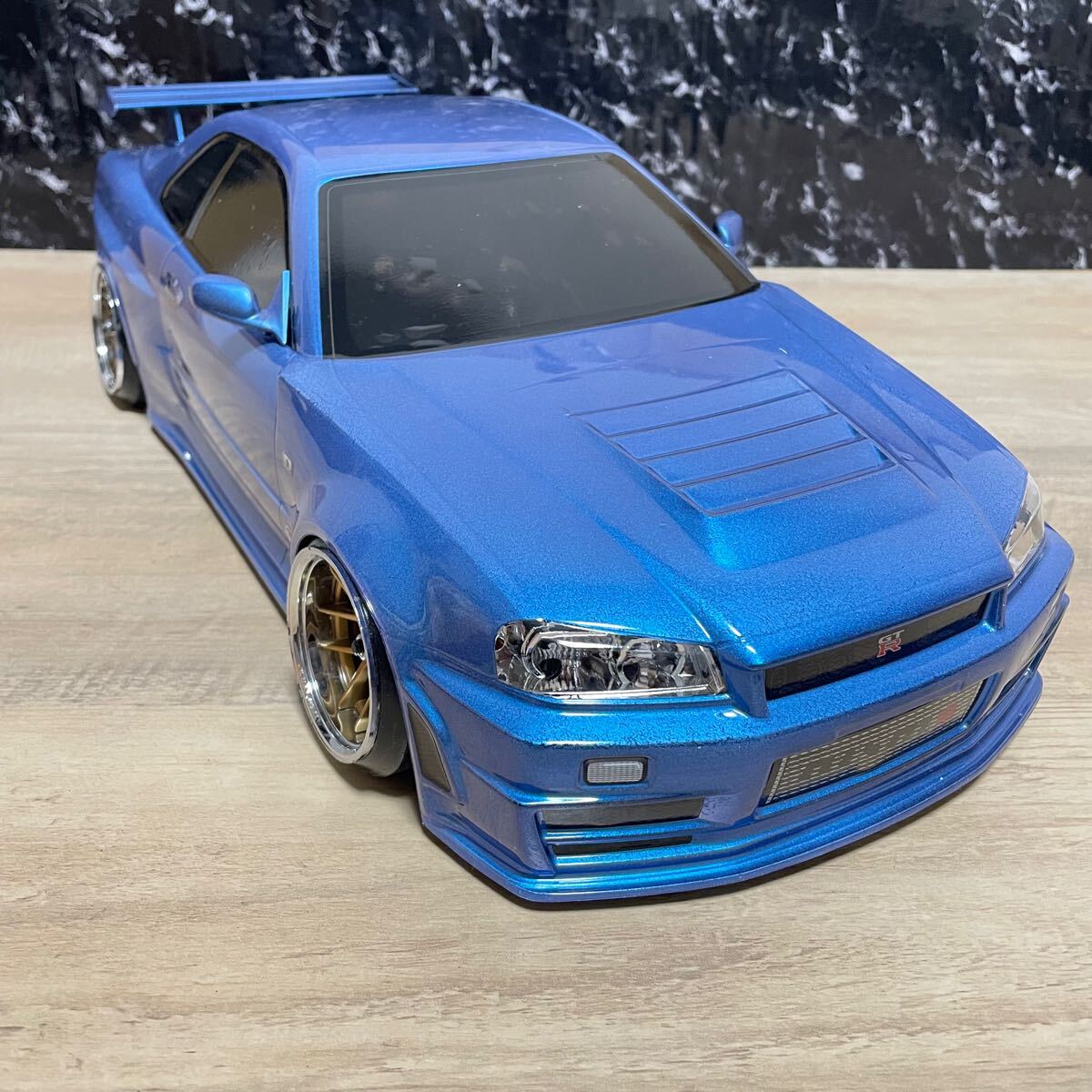 タミヤ 日産 スカイラインgt-r r34 1/10 ラジコンボディ yd-2 タミヤ 日産 スカイラインgt-r r34 1/10 ラジコンボディ yd-2