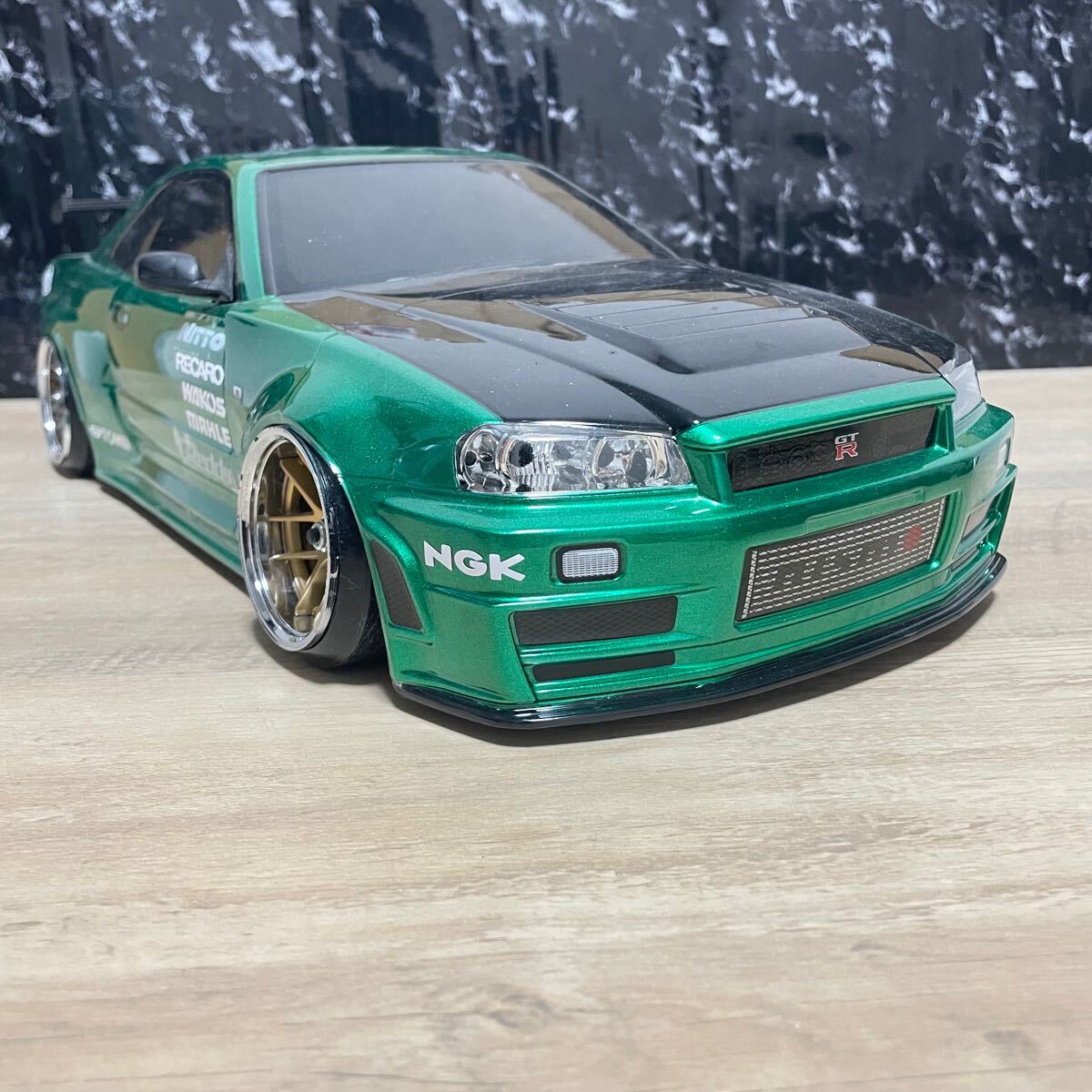 タミヤ 日産 スカイラインgt-r r34 1/10 ラジコンボディ yd-2 GT タミヤ 日産 スカイラインgt-r r34 1/10 ラジコンボディ yd-2 GT