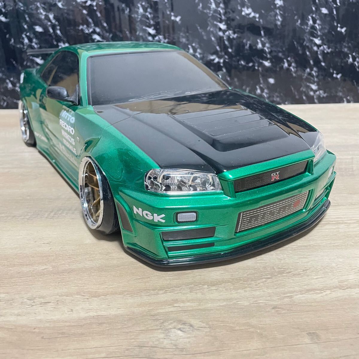 タミヤ 日産 スカイラインgt-r r34 1/10 ラジコンボディ yd-2 GT タミヤ 日産 スカイラインgt-r r34 1/10 ラジコンボディ yd-2 GT