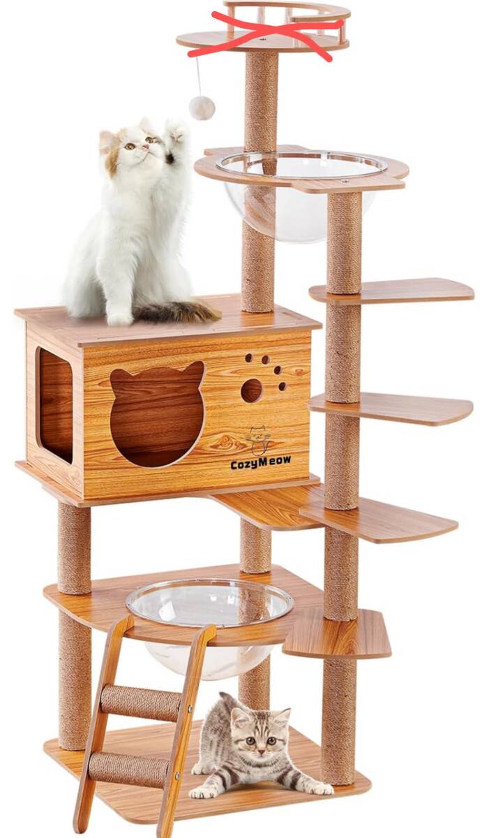 猫の別荘 猫ベッド簡約 132*70*68cm バカバカしい キャット 猫の別荘 猫ベッド簡約 132*70*68cm バカバカしい キャット