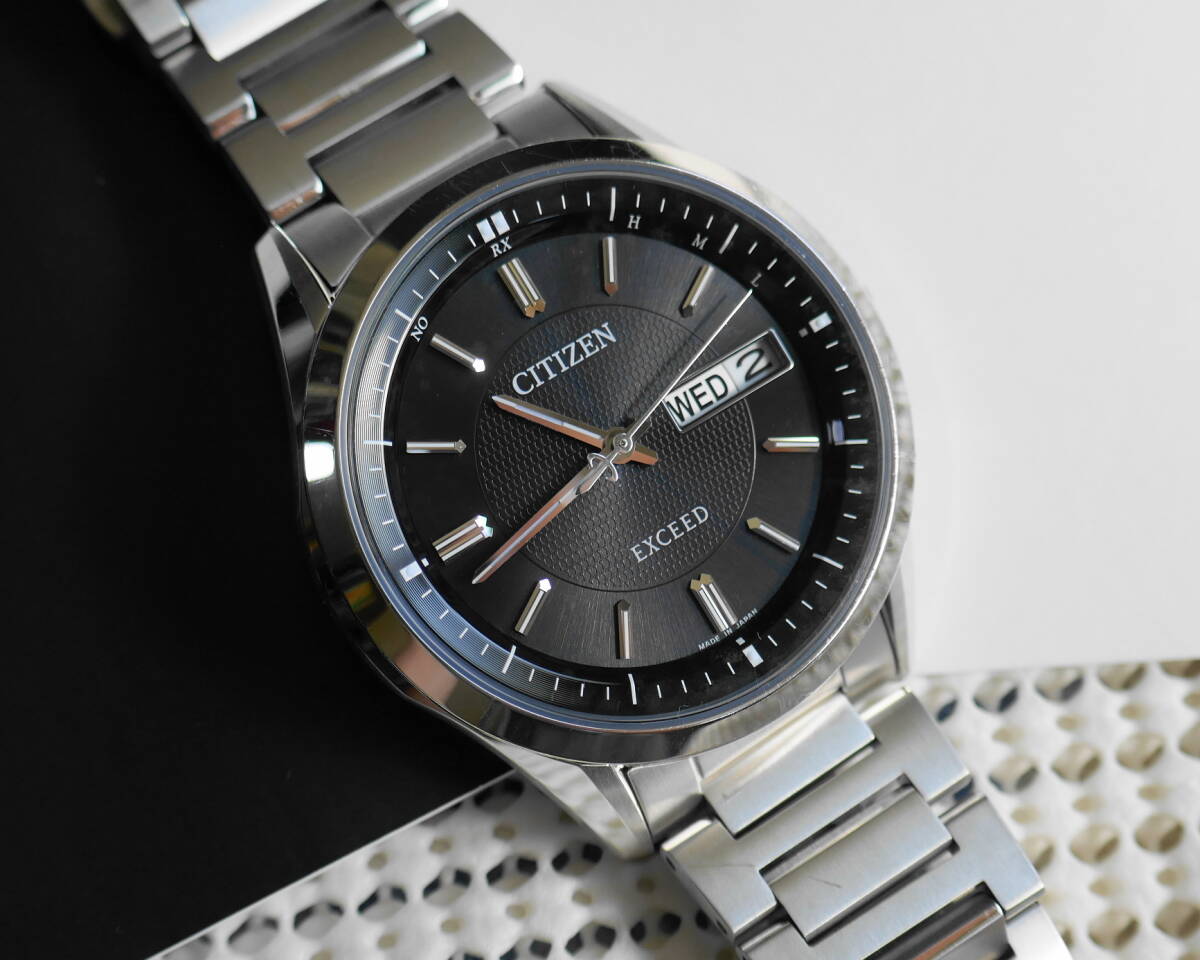 CITIZEN EXCEED エクシード 箱/取/コマ付 高級・美品 AT6030-51E CITIZEN EXCEED エクシード 箱/取/コマ付 高級・美品 AT6030-51E