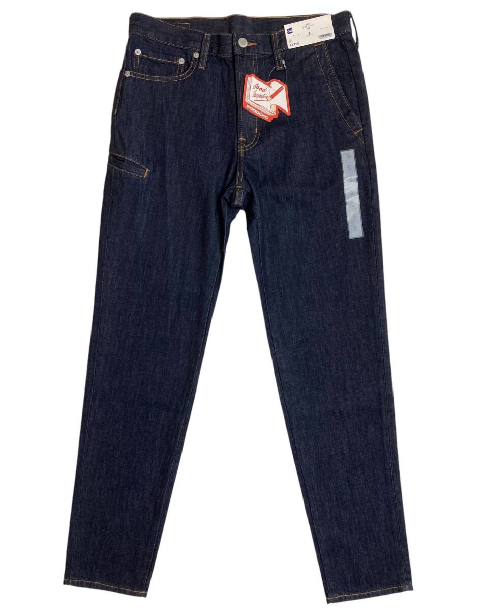 未使用品 ミハラヤスヒロ × GU デニム パンツ Sサイズ MIHARA YASUHIRO スリムジーンズ