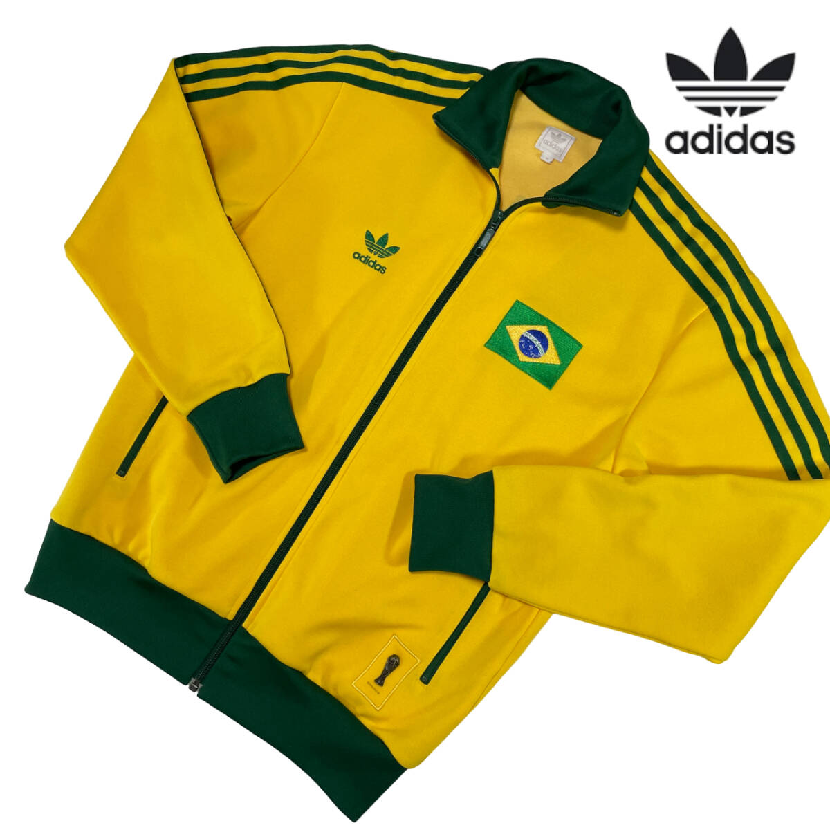 美品 adidas アディダス オリジナルス ブラジル代表 トラック 美品 adidas アディダス オリジナルス ブラジル代表 トラック