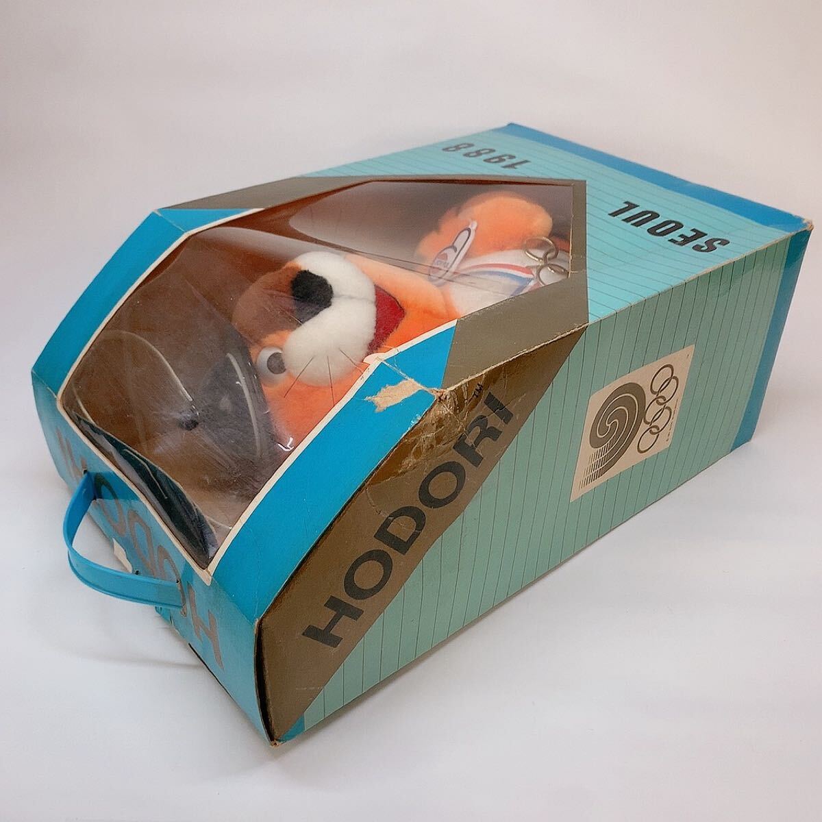 K1】 ぬいぐるみ ソウルオリンピック 1988年 虎 トラ マスコット