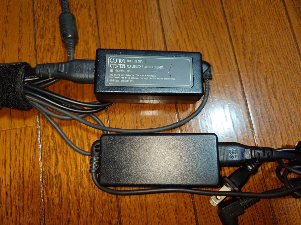 ジャンク品【2個(gè)】レッツノート用_純正ACアダプター2種類_CF-AA6282A、CF-AA1625A