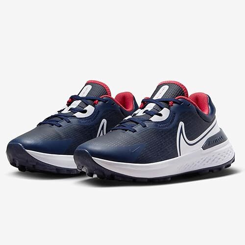 【予約販売】本 紺/赤/白 2 プロ インフィニティ ナイキ 25.5cm DM8449-400 スパイクレス ゴルフ 2 PRO INFINITY NIKE 25.5cm