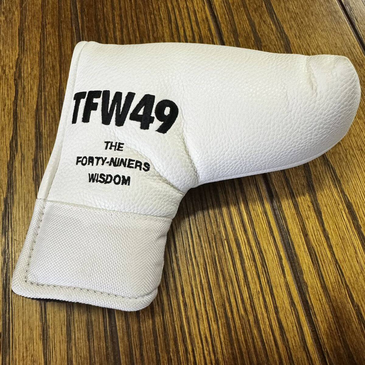 最落なし1円〜TFW49 GOLF HEAD COVER PC　ゴルフ ヘッドカバー パターカバー ほぼ未使用