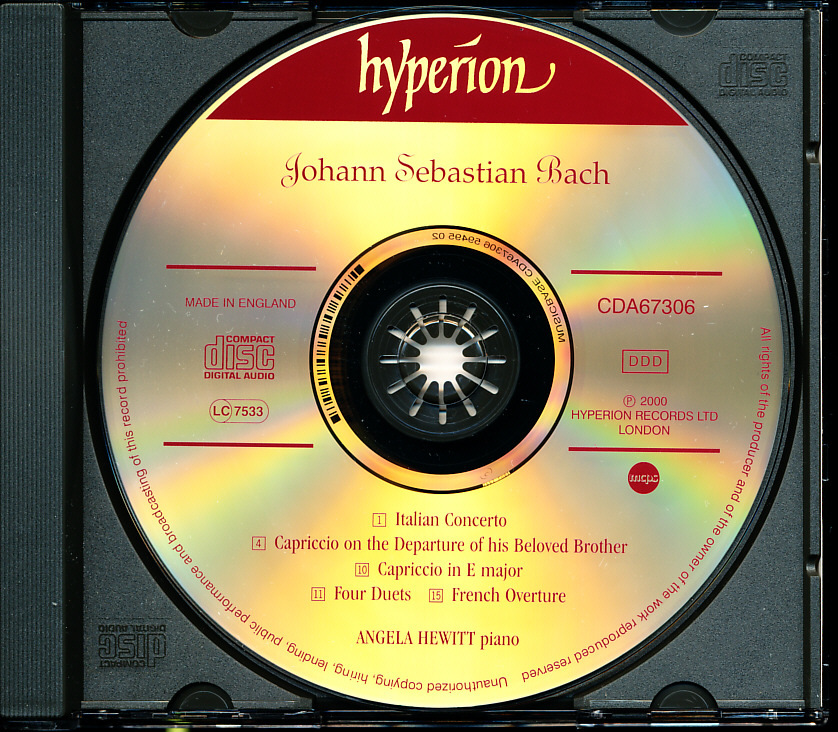 Yahoo!オークション - hyperion アンジェラ・ヒューイット