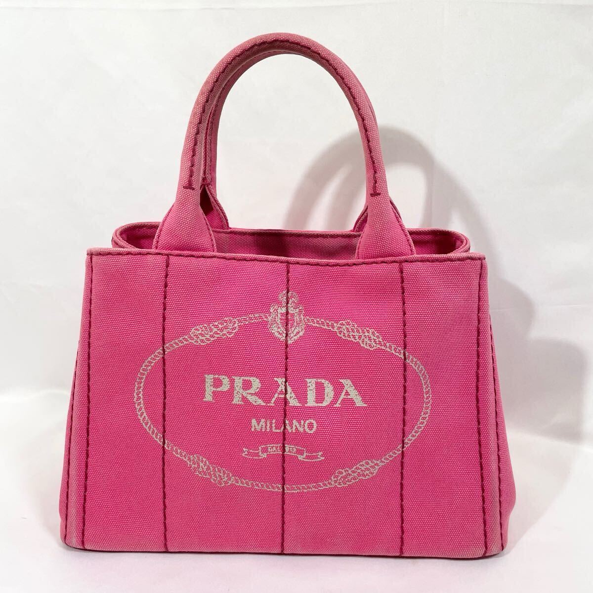 正規品 PRADA プラダ ハンドバッグ 2way ショルダー付 カナパ 正規品 PRADA プラダ ハンドバッグ 2way ショルダー付 カナパ