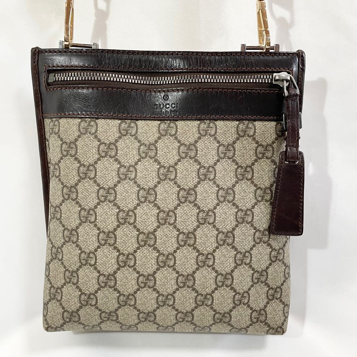 美品】 正規品 GUCCI グッチ GGスプリーム ショルダーバッグ 美品】 正規品 GUCCI グッチ GGスプリーム ショルダーバッグ