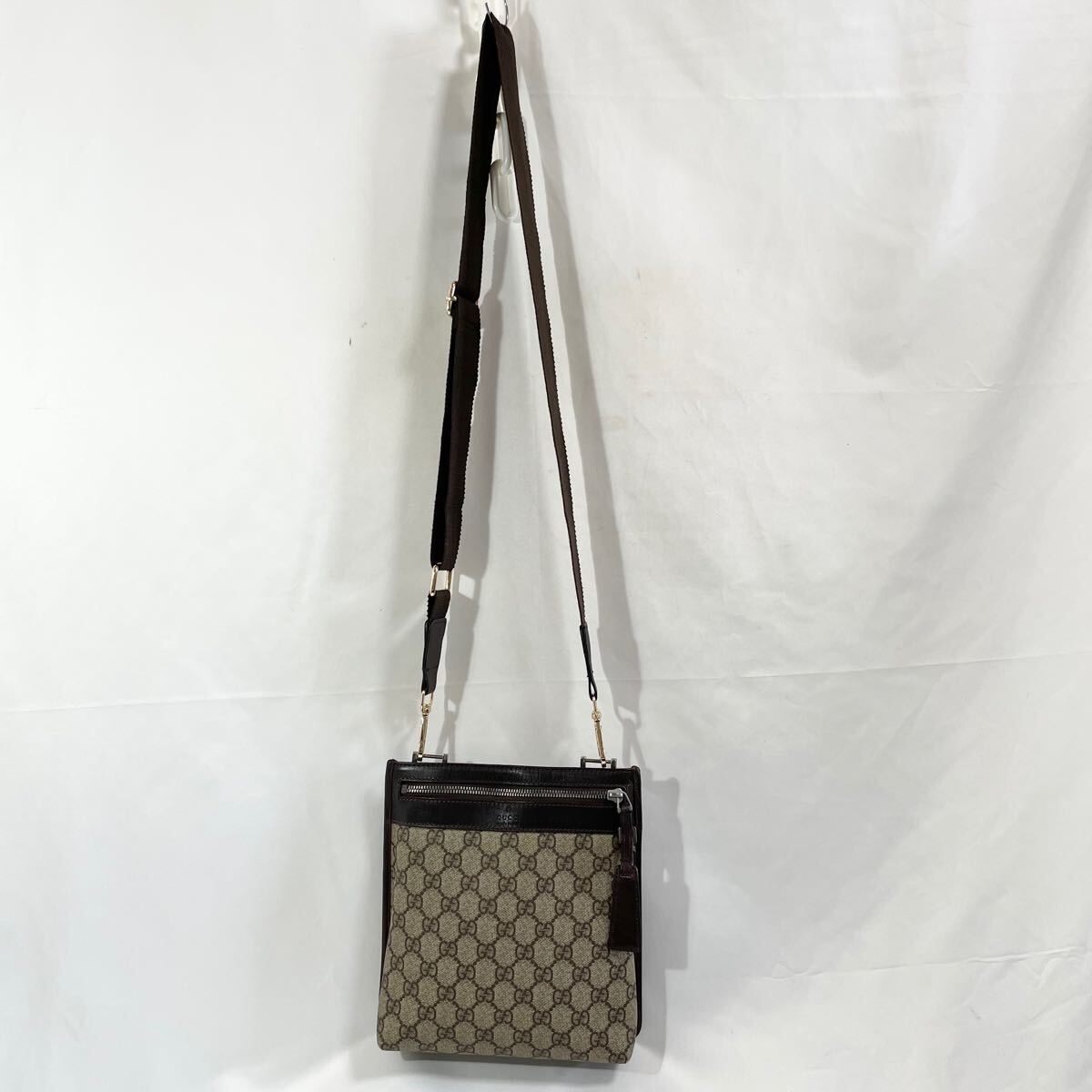 美品】 正規品 GUCCI グッチ GGスプリーム ショルダーバッグ 美品】 正規品 GUCCI グッチ GGスプリーム ショルダーバッグ