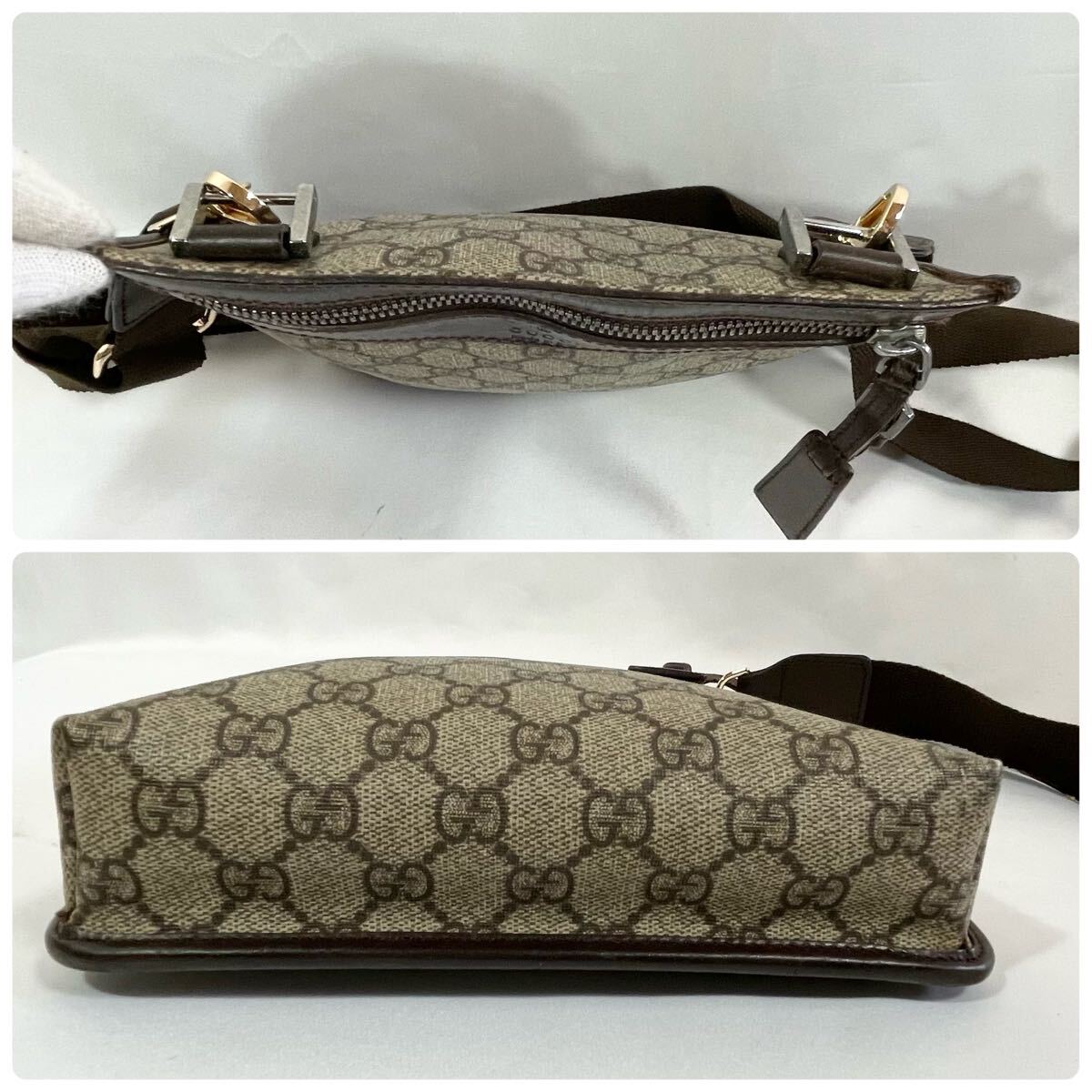 美品】 正規品 GUCCI グッチ GGスプリーム ショルダーバッグ 美品】 正規品 GUCCI グッチ GGスプリーム ショルダーバッグ