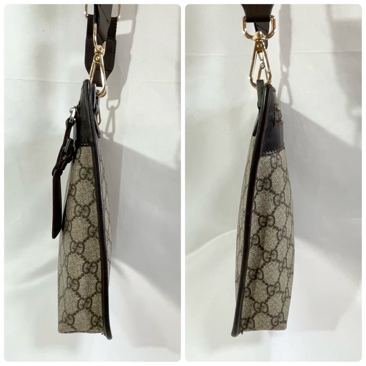 美品】 正規品 GUCCI グッチ GGスプリーム ショルダーバッグ 美品】 正規品 GUCCI グッチ GGスプリーム ショルダーバッグ