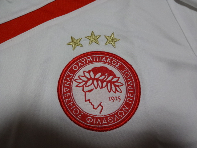 オリンピアコス 正規(guī)品 ユニフォーム シャツ 2011/2012 アウェイ Mサイズ 新品未使用品タグ付き