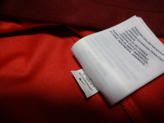 ポルトガル代表 正規品 ユニフォーム シャツ 2014/2015 ホーム Sサイズ 中古_画像8