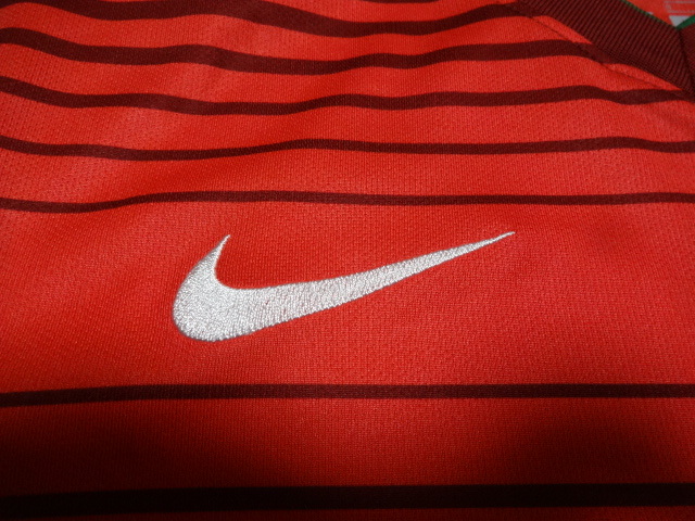 ポルトガル代表 正規品 ユニフォーム シャツ 2014/2015 ホーム Sサイズ 中古_画像4