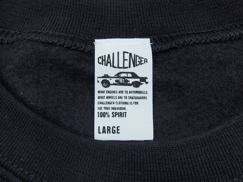  редкий новый товар CHALLENGER 15 anniversary commemoration Live место проведения ограничение 15th MEMORY CREWNECK вырез лодочкой тренировочный BLACK L Challenger 
