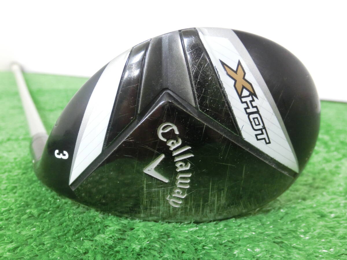 ♪Callaway キャロウェイ X HOT 3U ユーティリティ 19°/純正 シャフト FLEX-S G8885♪