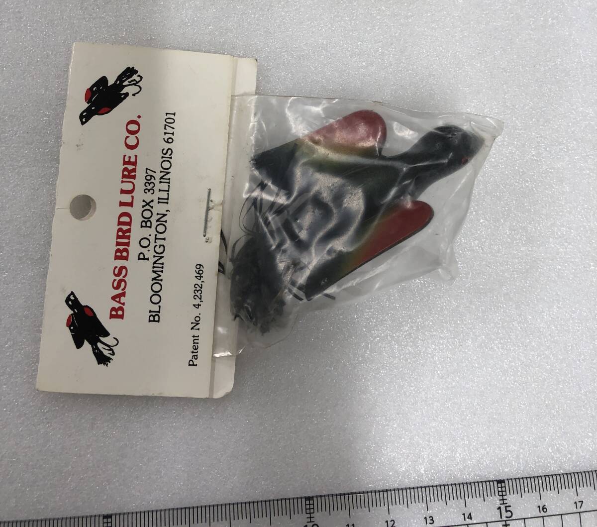 バスバードオールドルアー heddon abu H01-B-0251