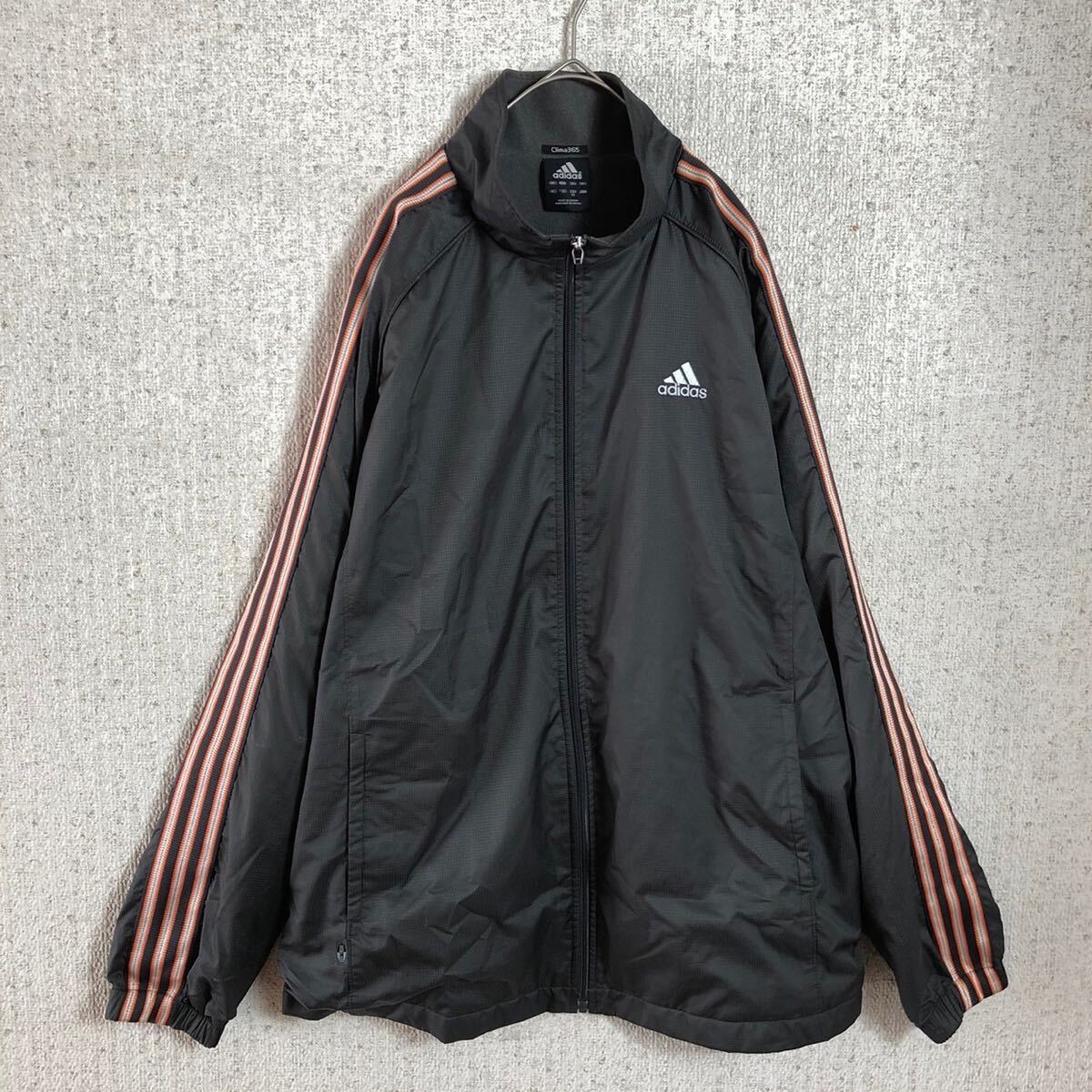 adidasナイロンジャケット上下セットアップ ゆるだぼ 2XLサイズ