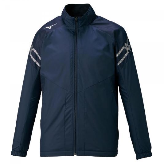 【MIZUNO】ミズノ ブレスサーモ ウォーマージャケット＆パンツ Mサイズ Navy 0631