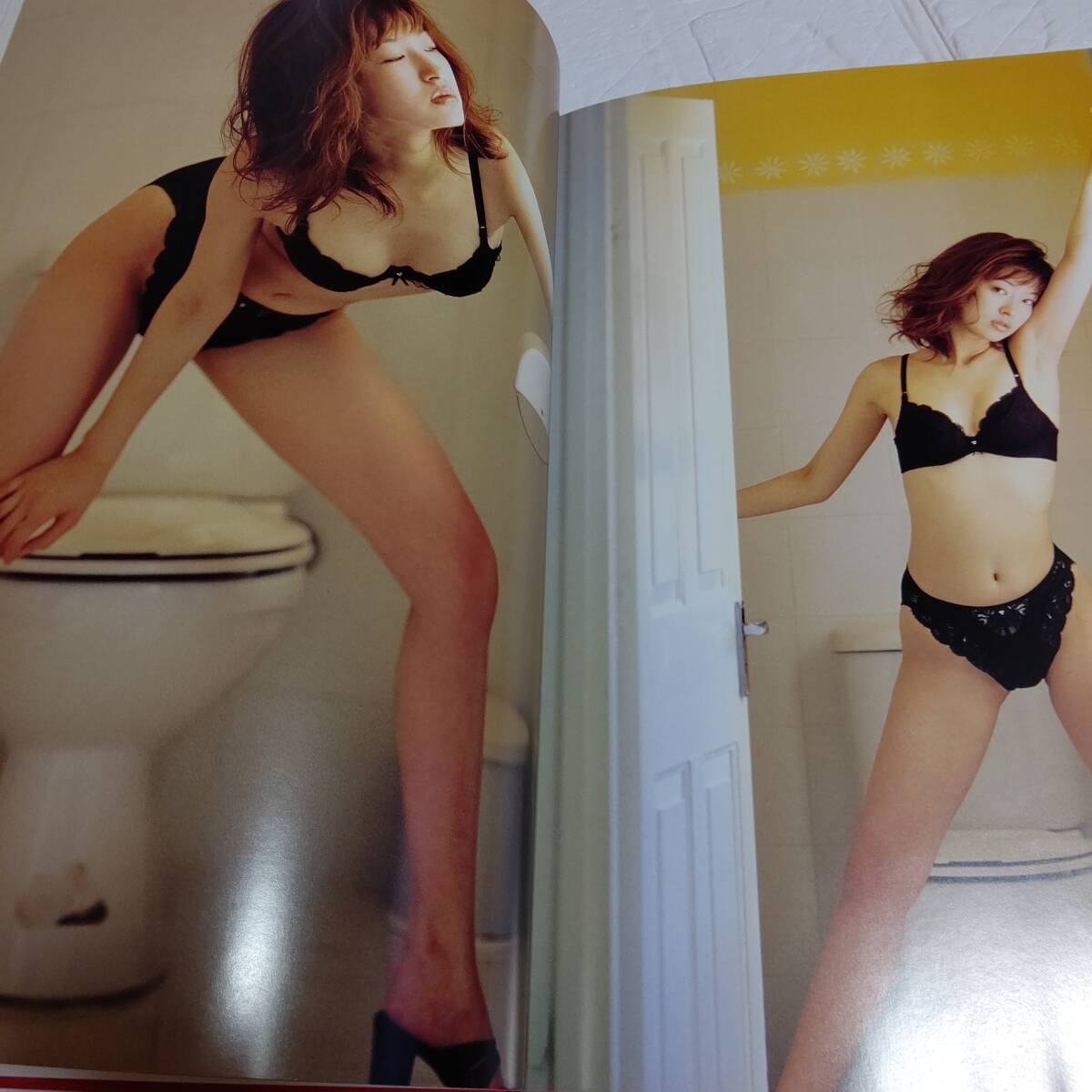 初版 帯付き 遠藤明子ファースト寫真集 シャイニング　ワンギャル グラビア アイドル 水著 ビキニ 下著　