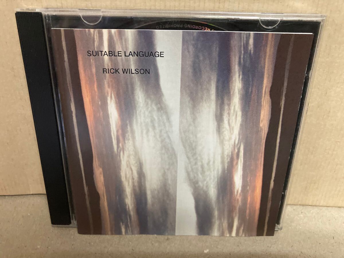RICK WILSON【SUITABLE LANGUAGE】アバンギャルド/オルタナ/FAMILY FODDER