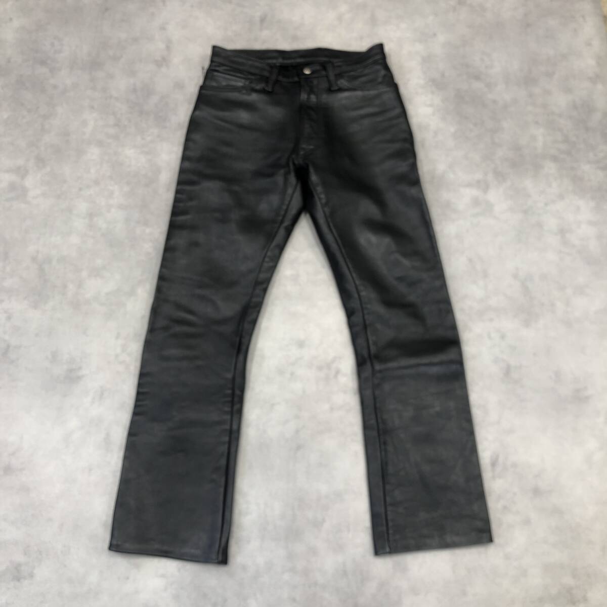 リアルマッコイズ ブコ ホースハイド レザーパンツサイズ29