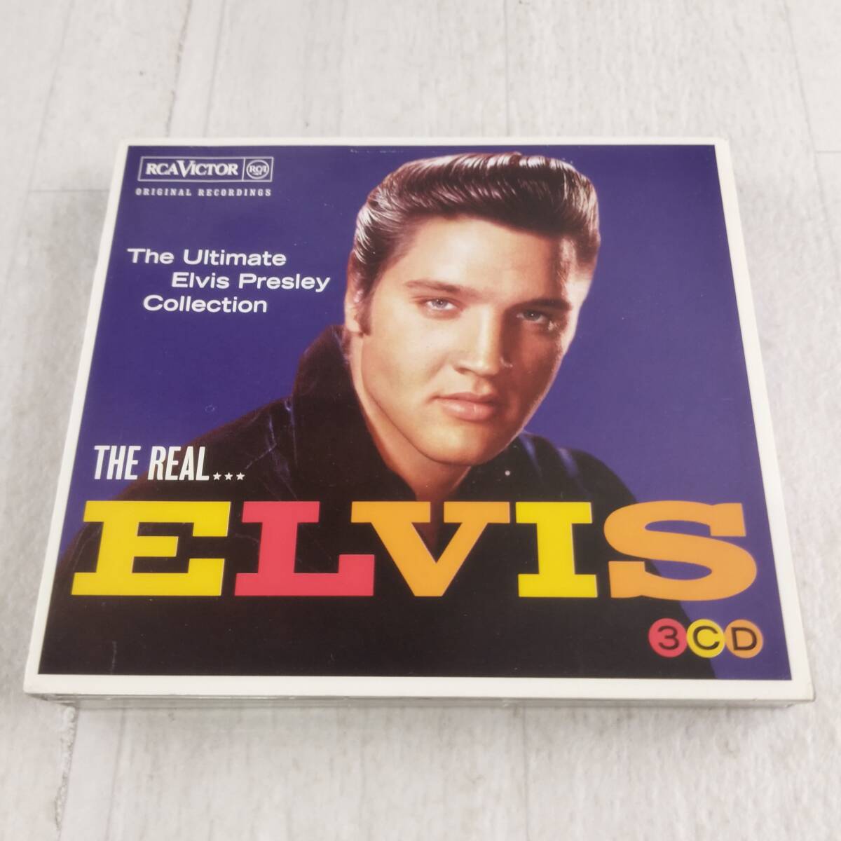 1JC7 CD Elvis Presley THE REAL 3枚組 エルヴィス・プレスリー