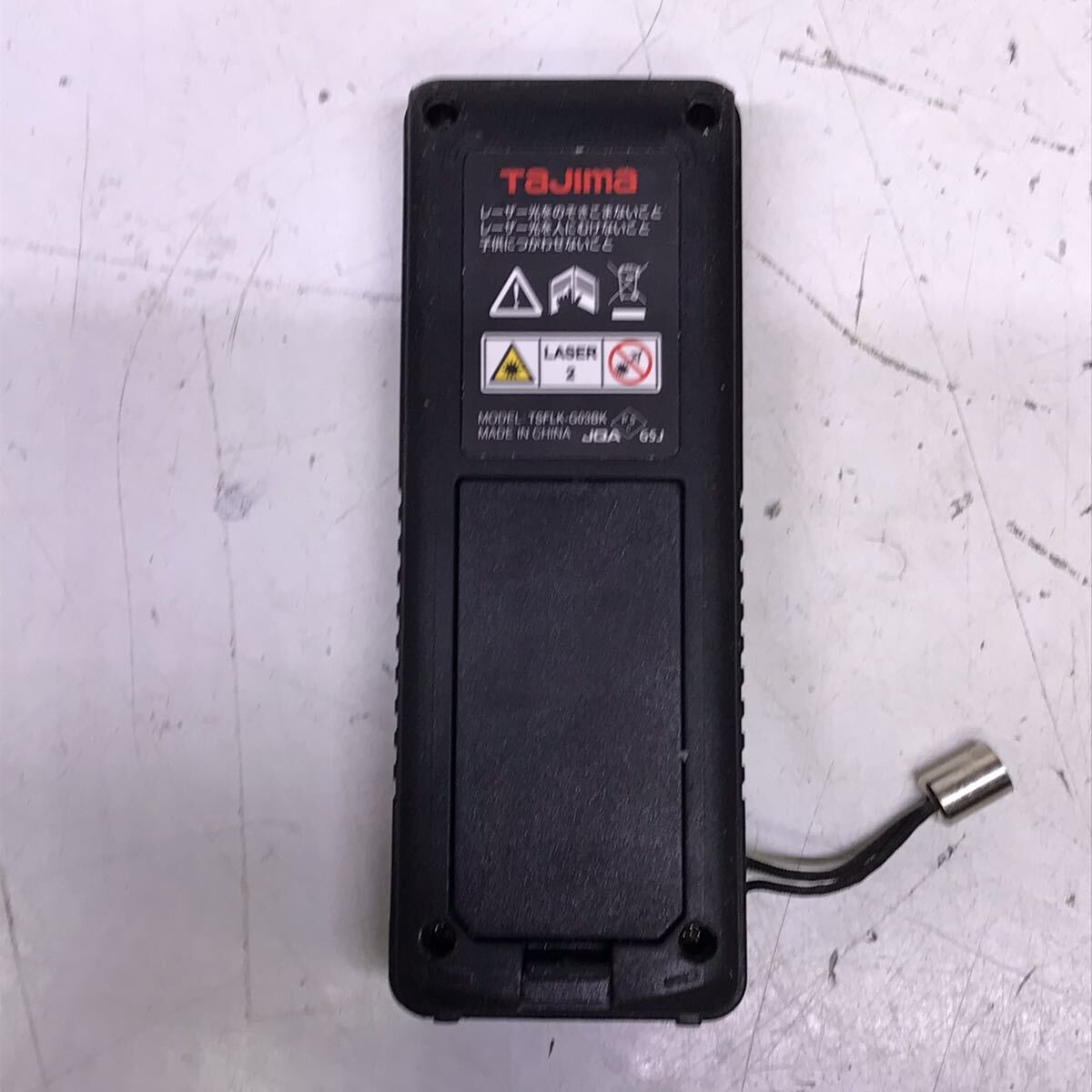 ♪ タジマ TAJIMA セフ レーザー距離計 G03 ブラック TSFLK-G03BK 動作確認済み