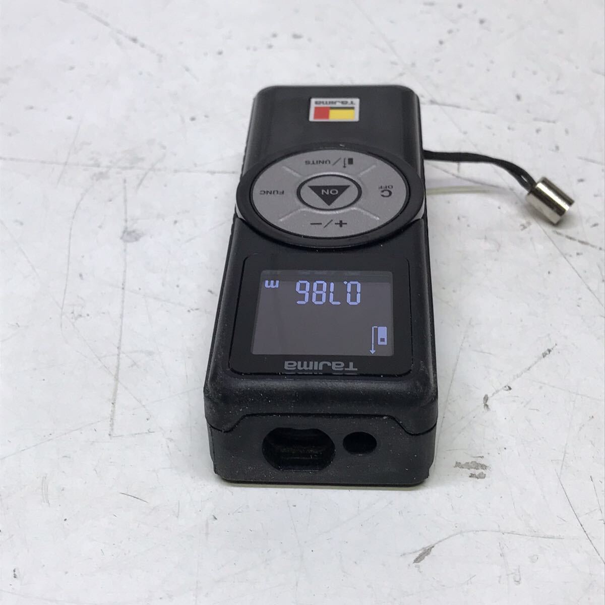 ♪ タジマ TAJIMA セフ レーザー距離計 G03 ブラック TSFLK-G03BK 動作確認済み