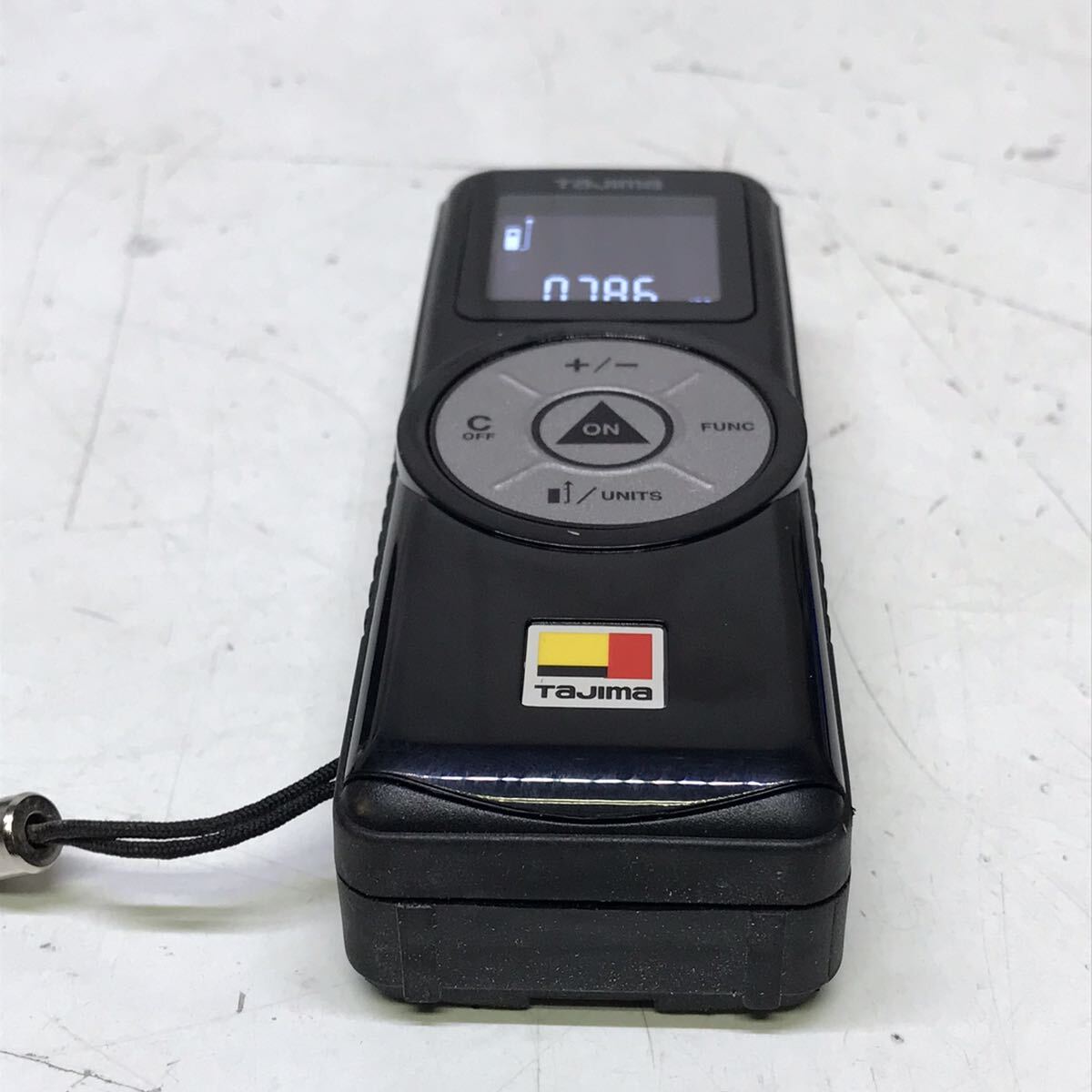 ♪ タジマ TAJIMA セフ レーザー距離計 G03 ブラック TSFLK-G03BK 動作確認済み