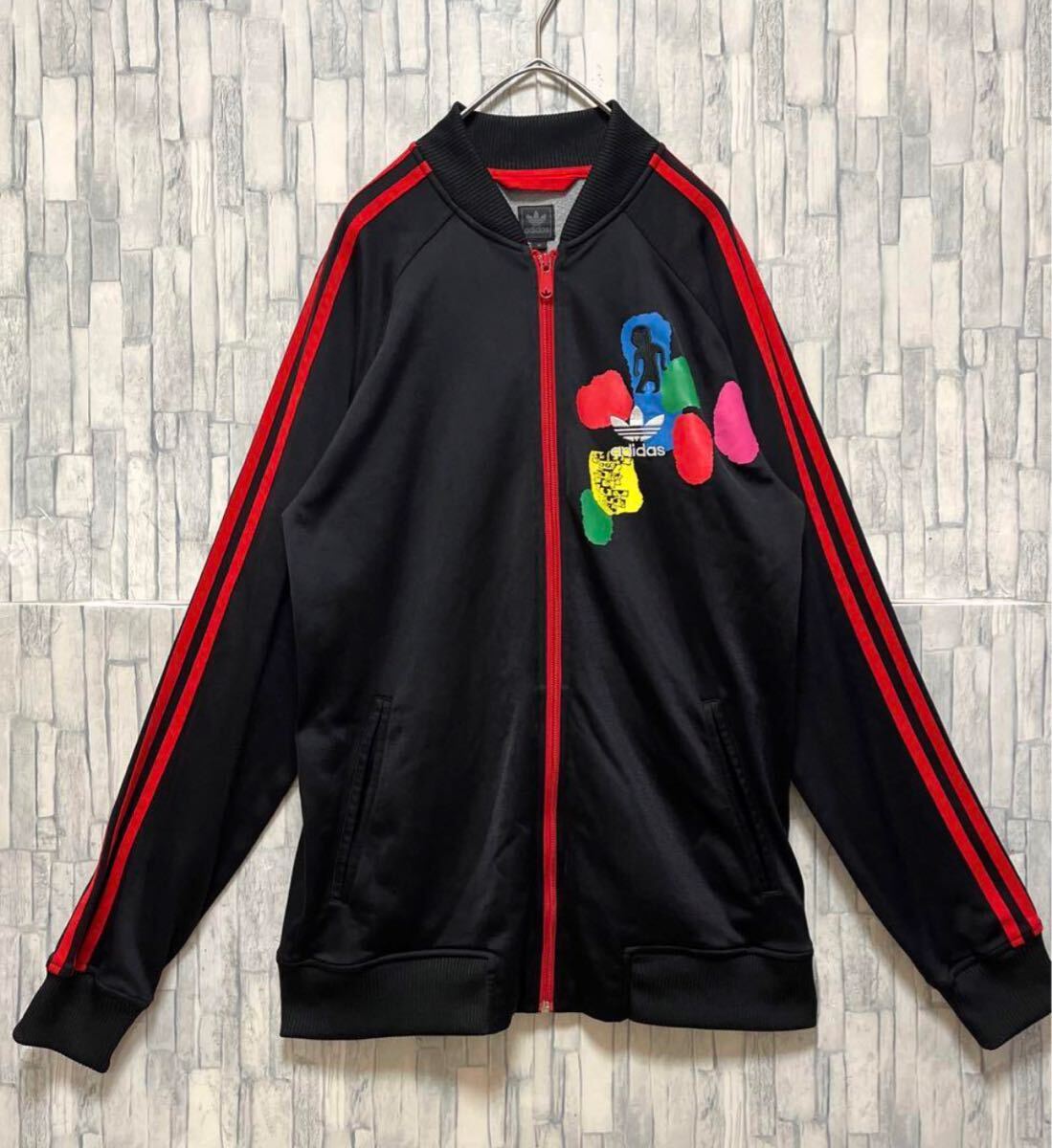 adidas アディダス ジャージ 上 トラックジャケット マーク adidas アディダス ジャージ 上 トラックジャケット マーク