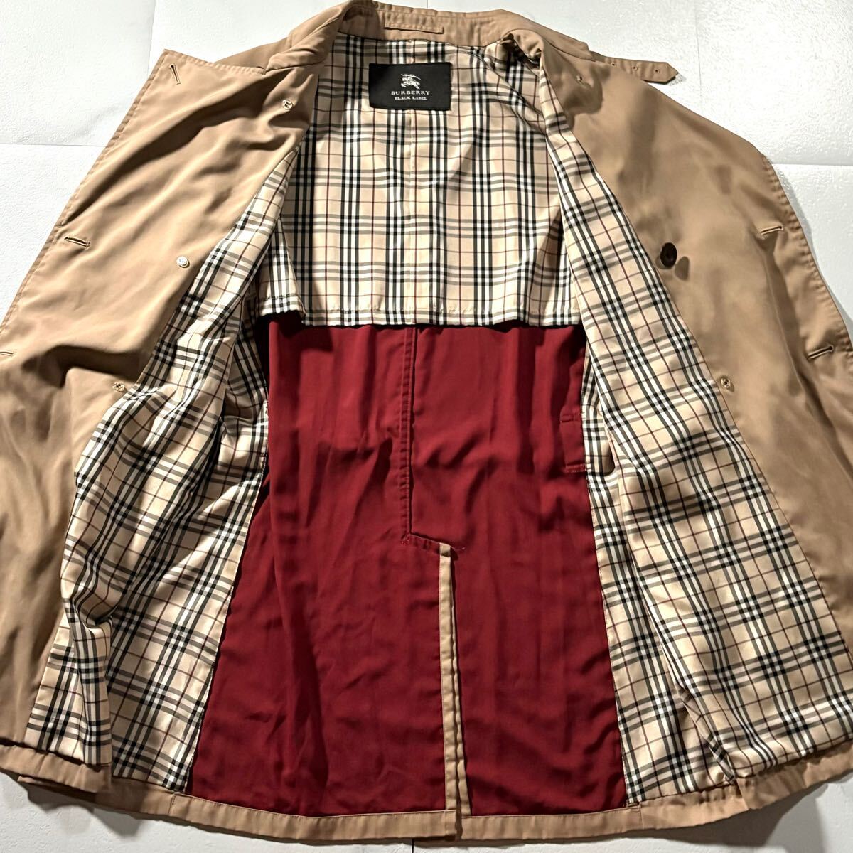 極美品/Lサイズ○バーバリーブラックレーベル BURBERRY BLACK 極美品/Lサイズ○バーバリーブラックレーベル BURBERRY BLACK
