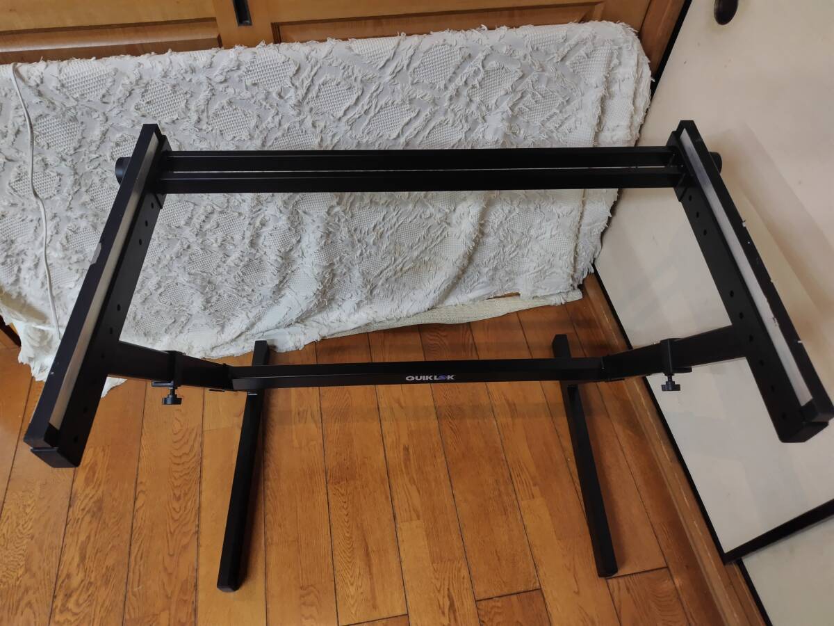 QUIK LOK/クイックロック　Z型 キーボードスタンド 高さ調整可 組立式 電子ピアノスタンド Compact224 コンテントオルガン